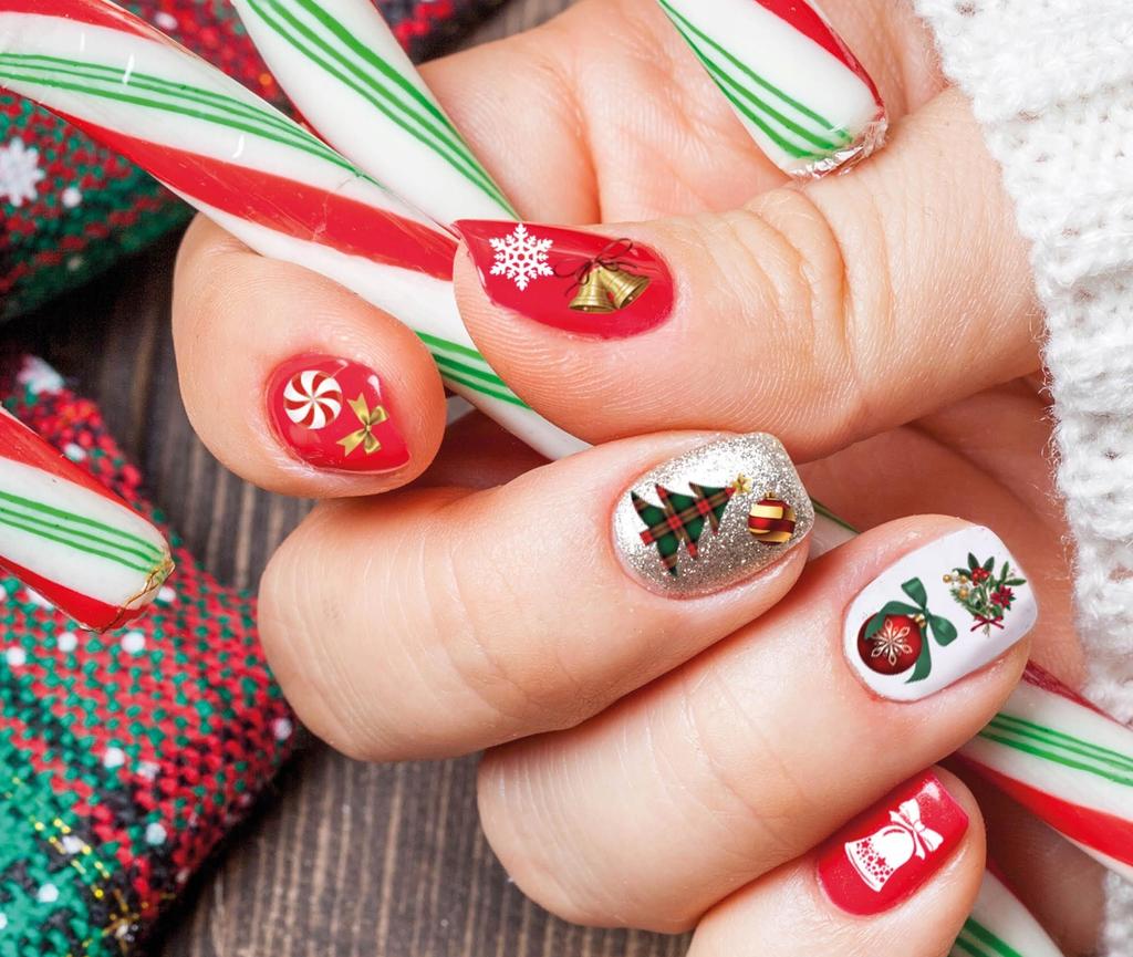 Christmas Mix Nail Art Stickers