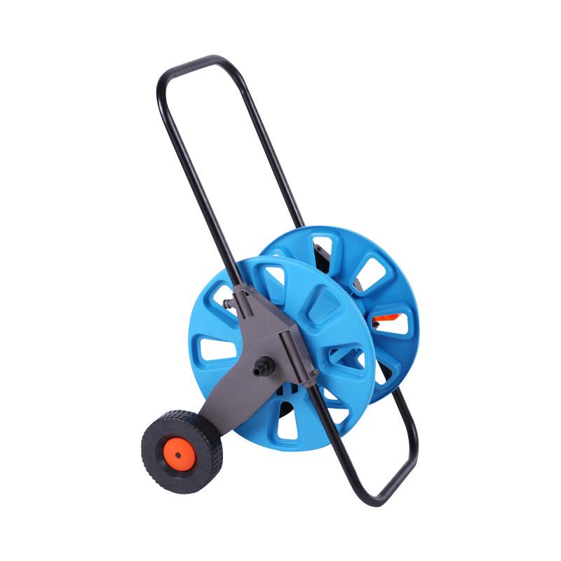Garden Watering Hose Reel Cart with Storage Rack
