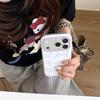 Purple Sequin Full-Screen Chain Case for iPhone 17/16 Pro Max/15/14