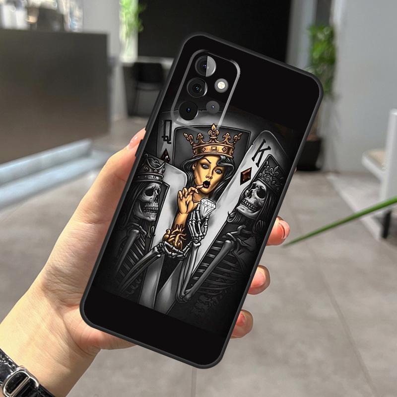 King Queen Art Case For Samsung Galaxy A32 A12 A22 A52 A35 A26 A16 A05 A55 A15 A54 A34 A14 A56 A36 A13 A53