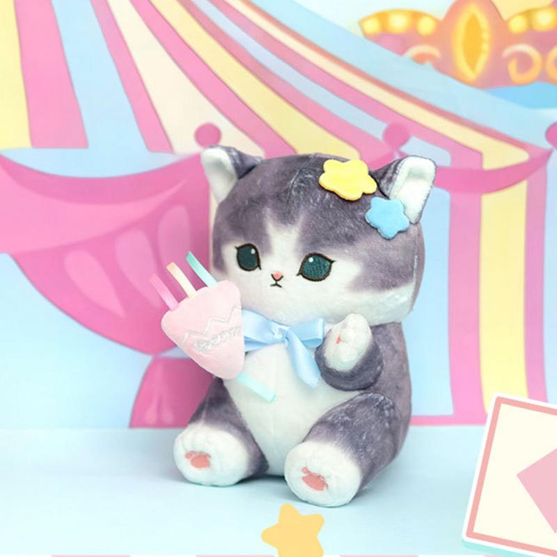 20cm Mofusand Shark Cat Plush Doll Cosplay Soft Stuffed Animals Cute Cat Plush Toy Children Girl Surprise Gift Home Decoration