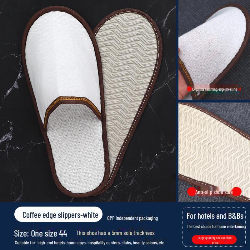 Dicke rutschfeste Winterpantoffeln für Hotels und Pensionen – Ideal zum Baden