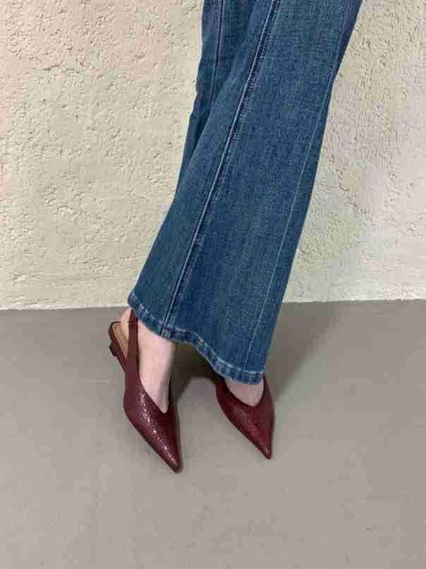 French Fairy Wind Is Not Tired Of Feet, Small Slope Heel Bag Head Sandals, Female Summer After Empty Pointed Muller Shoes