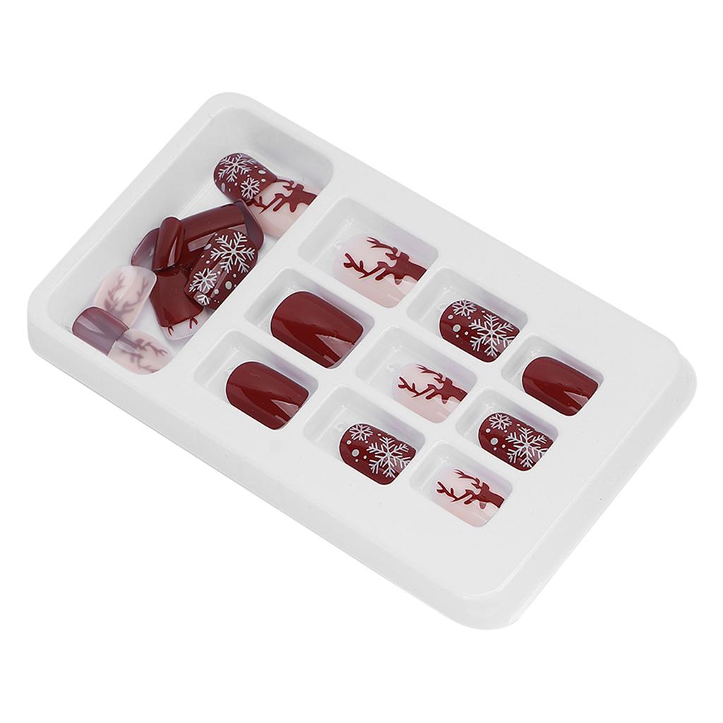 24pcs False Nail Tips Set Detachable Fashionable Full Cover Press On Fake Nails Art TipsP139