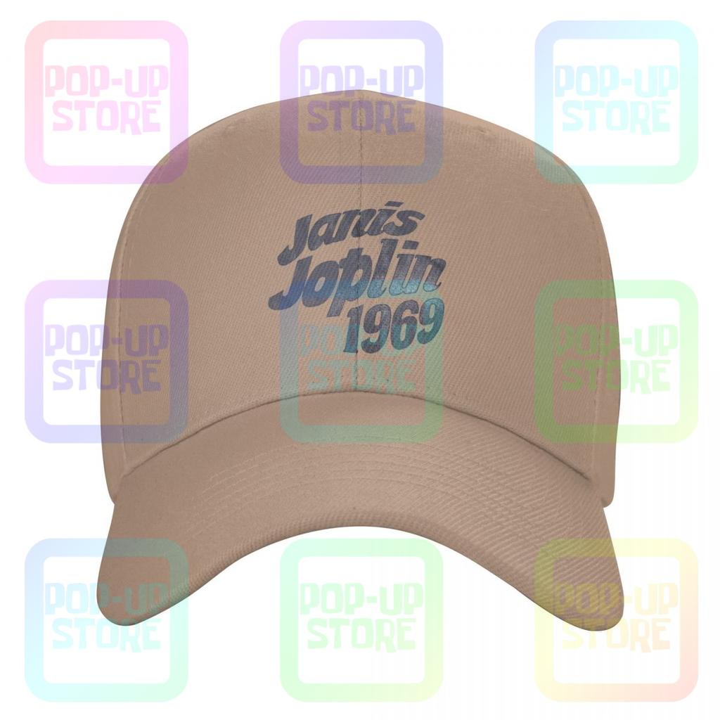 Janis Joplin 1969 Rock N Roll Music Band Baseball Cap Truck Driver Caps Print Outdoor Best Quality