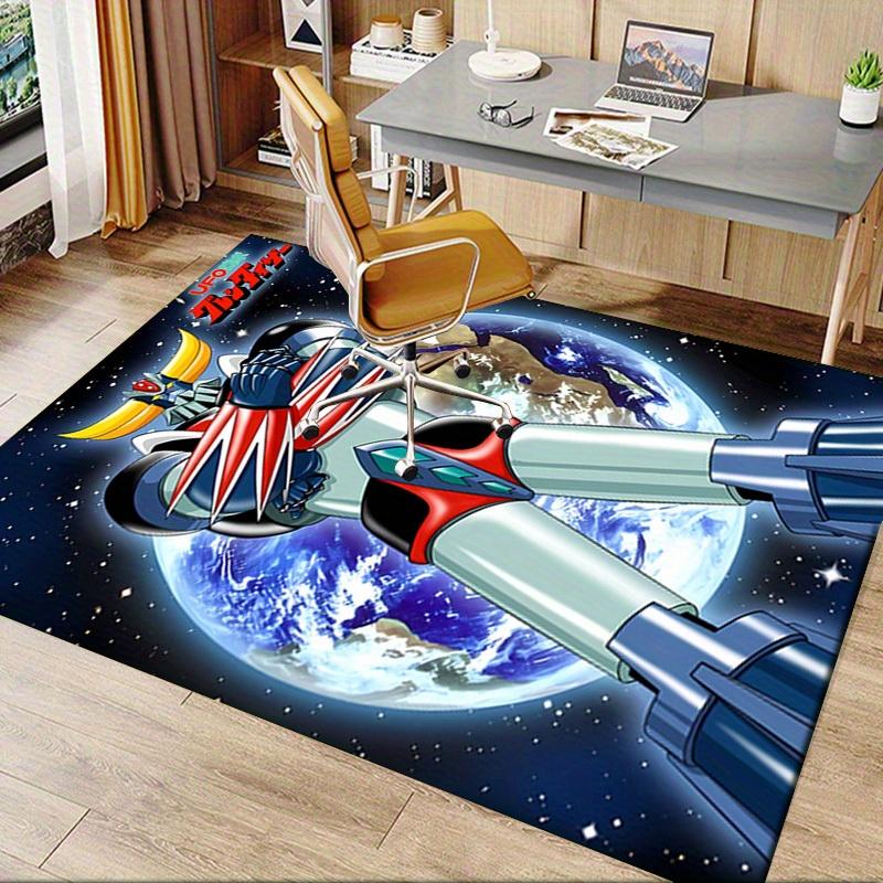 1pc Robot, King Kong Office Carpet Soft Polyester Non slip Machine Washable Indoor Carpet Living Roo