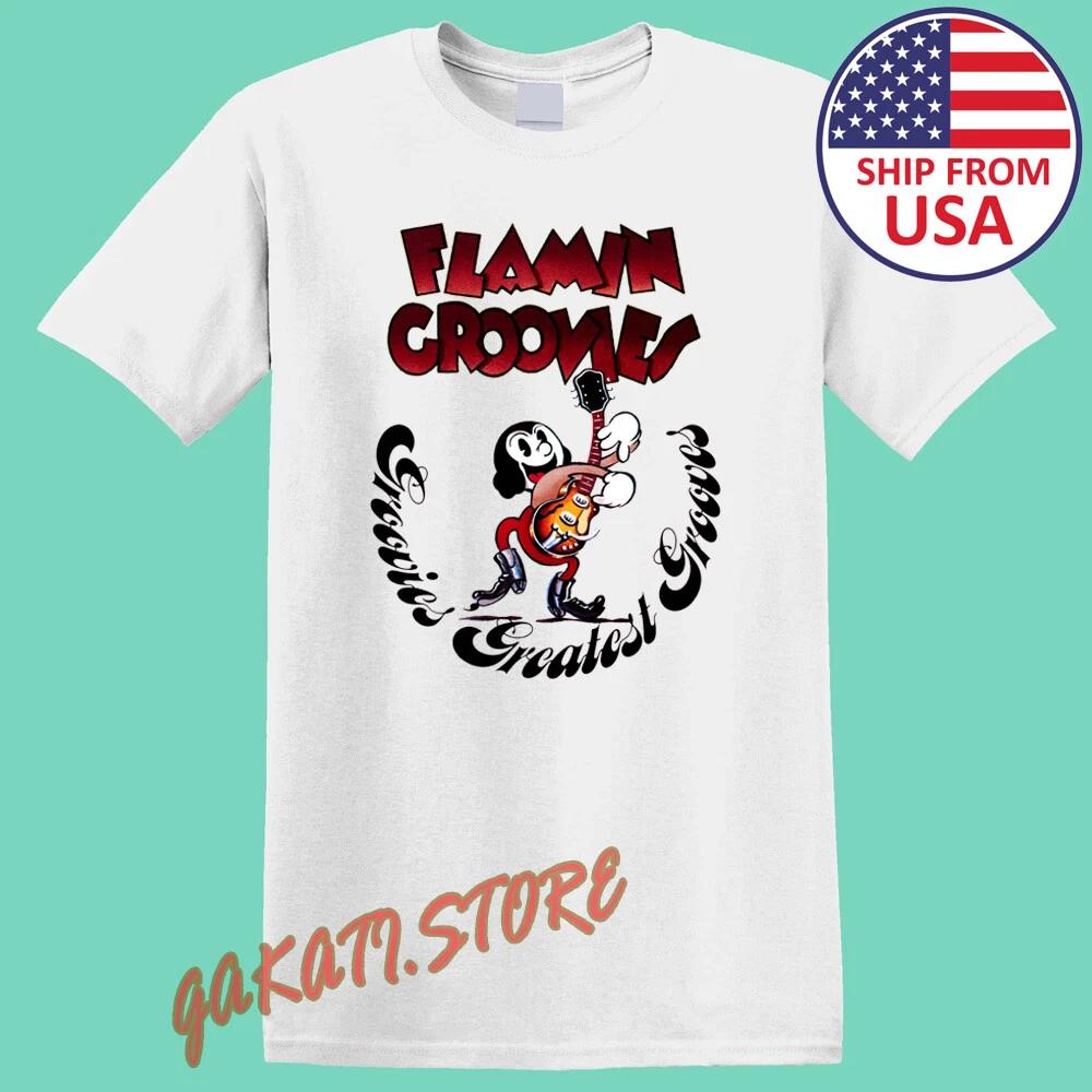Flamin Groovies Men s White Size S-5XL S