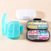 New Hot Large 7 Grids Premuim Travel Portable Vitamin Pill Box Cases Container Organizer Storage Tablet Medicine Pills Fish Oils
