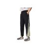 Li Ning Basketball Series Casual Minimalist Color Block Jogger Knit Sports Pants Men Bottoms Black AYKV073-1