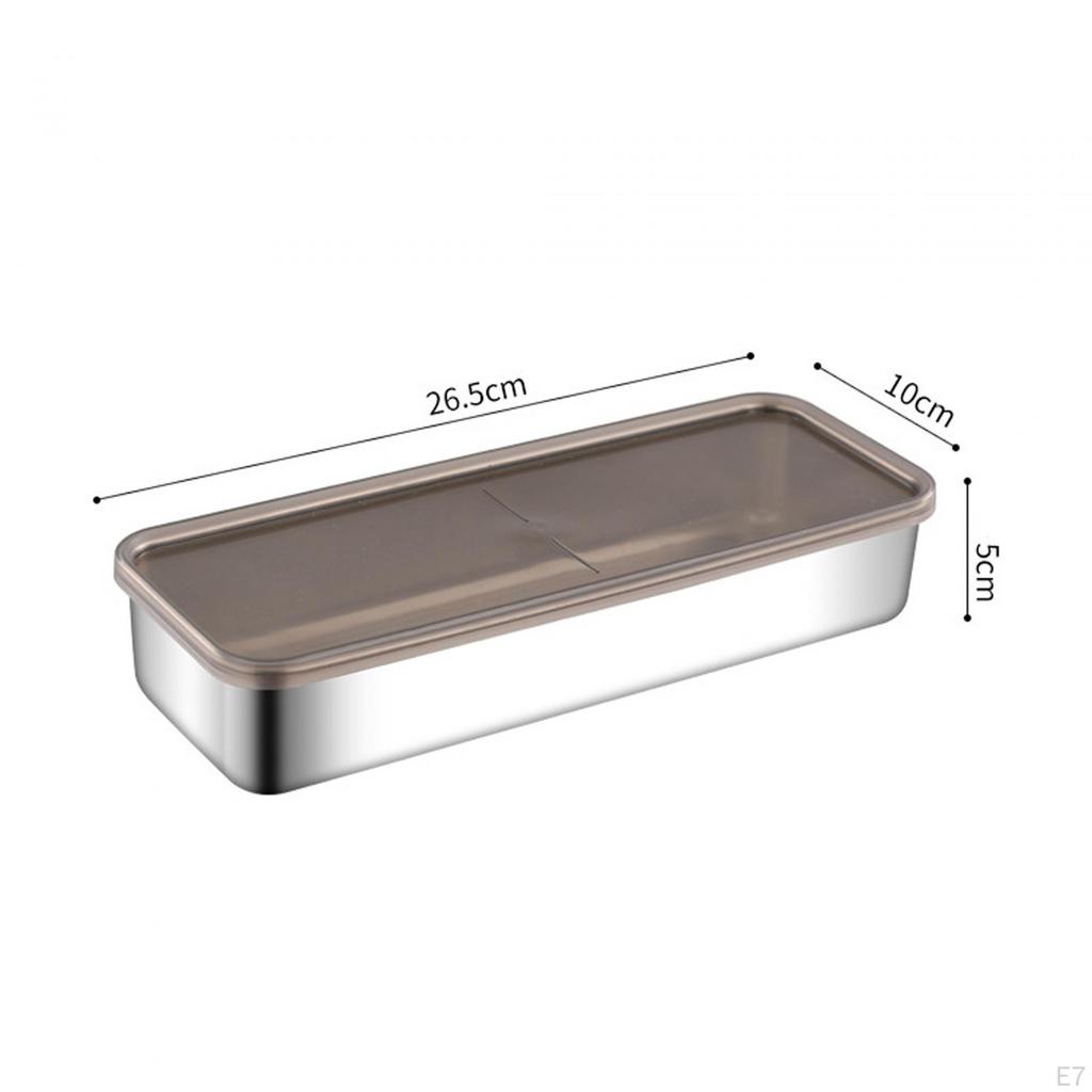 Luftdichter Lebensmittelaufbewahrungsbehälter Frischhaltebox Brot Küchenorganisation Kühlschrank-Organizer