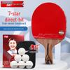 Racchetta da Ping Pong DHS Hurricane 7 Stelle Manico a Penna