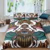 Soldier Japanese-Style Warrior Comfortable Duvet Quilt Cover Pillowcase Bedding Set Children Bedroom Decoration Home Textile