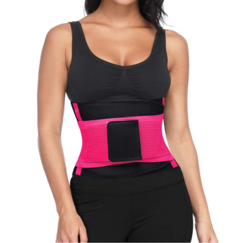 2022 Waist Trimmer Belt Adjustable Weight Loss Wrap Sweat Workout Neoprene Waist Support Waist Trainer Back Support Belt