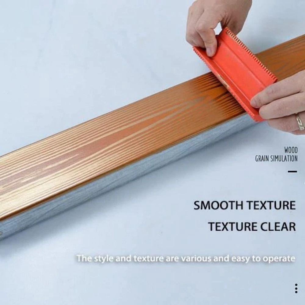 Wall Decoration Wood Grain Board Wall Painting Tool Roller Brush Wood Graining Painting Tool