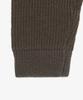 Toffee Oversized Round Neck Knit Cardigan (Brown)