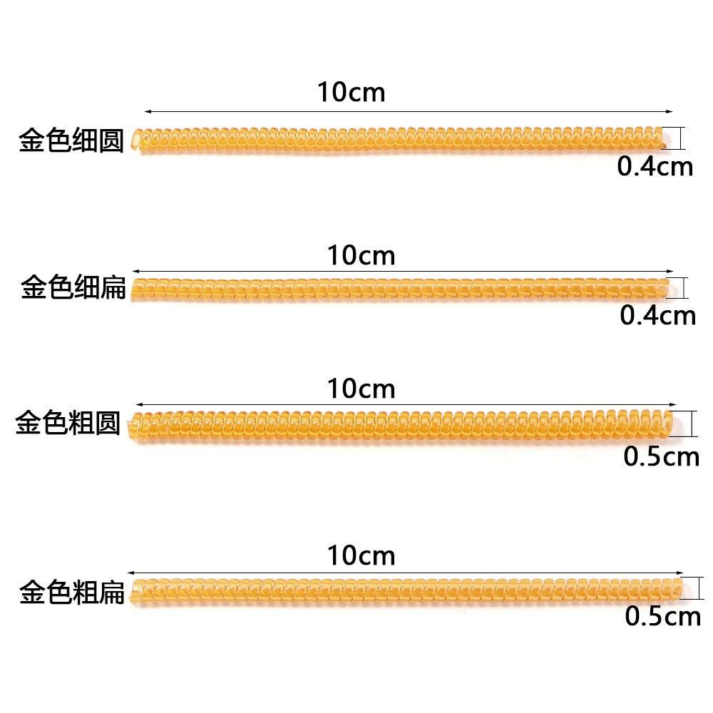 10pcs/lot Ring Size Adjuster Accessories Adjustable Invisible Transparent Spiral Spring Resizing Tools For Jewelry