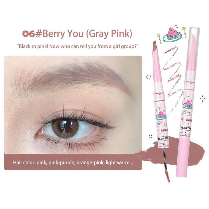 FLORTTE - Special Edition 2 In 1 Eyebrows Mascara (4-6)