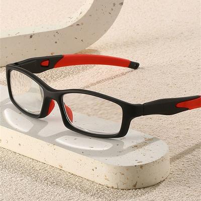Sports Man Reading Glasses Portable Ultralight Soft Silicone Leg Far Sight Eyewear High Definition +1.0~+4.0 Eyeglasses Glasses