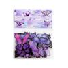 40 Pieces/pack Butterfly Series Stickers Art Collage Diary DIY Scrapbook PET Waterproof Craft Aesthetic Stickers