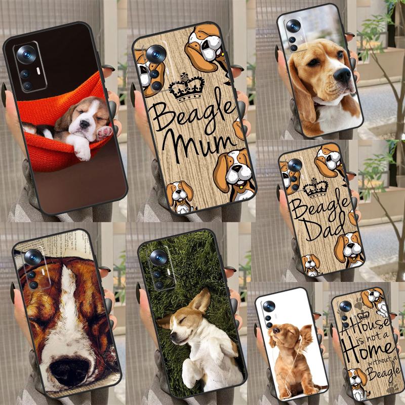 Beagle Dog Puppy Pet For Xiaomi 13 12 Lite 11T 12T Pro 12X Phone Case For POCO F5 X3 X5 Pro M6 X4 F4 GT M5s F3