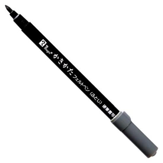 Teranishi Chemical Industry Magic Writing Felt Bold 1 Pen Pen, Point, Black, MKF-L,