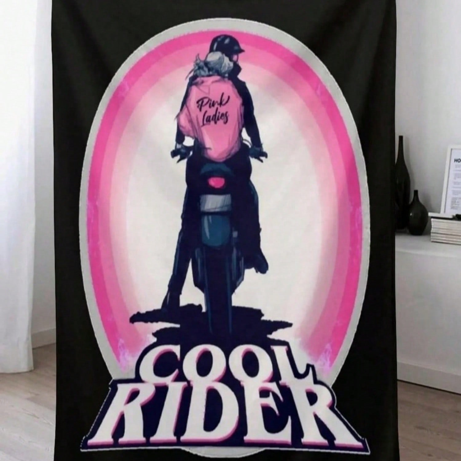 Grease 2 T-ShirtCool Rider Throw Blanket Funny Gift Christmas Gifts Sofa Throw Picnic Blankets S разноцветный