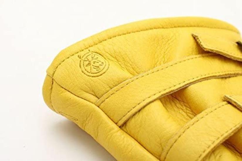 DEGNER Winter WL235W Gloves, Deerskin/Hipora/Thinsulate, Black, M,