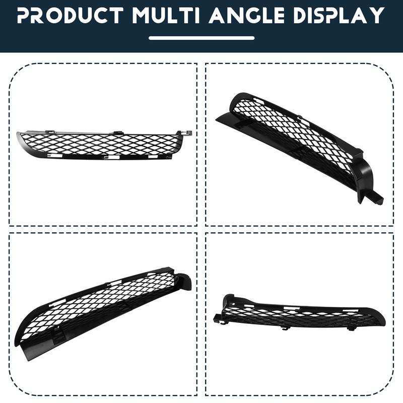 Front Lower Bumper Grille Inlet Grill Replacement For BMW X5 E53 2004-2006