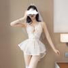 Pure desire bridal wedding dress uniform seduction lingerie lace free teaser perspective sexy pajamas passion suit