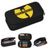 Wu Tang Clan Print Pencil Cases for Student School Pen Box Pencil Bag Large Capacity Pencil Pouch