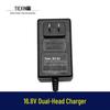 16.8V Dual-Head Charger for Lithium Battery Drills, Model 08170