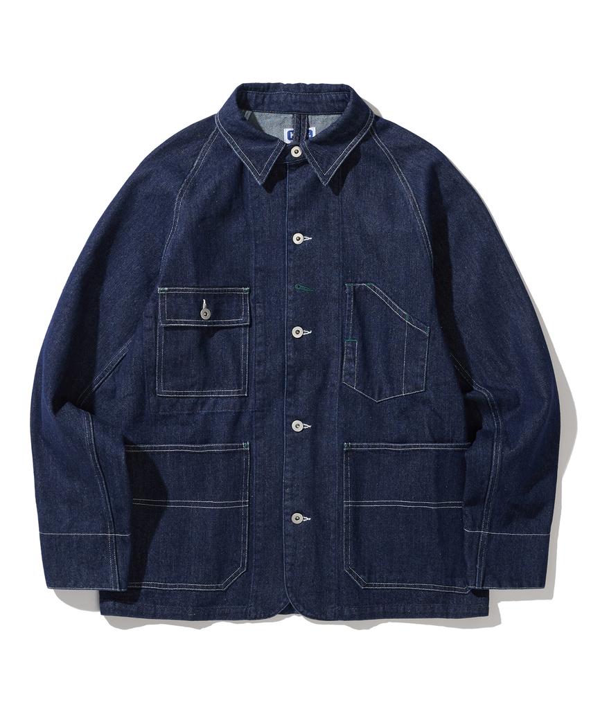 Knd Xau Denim Chore Jacket Indigo
