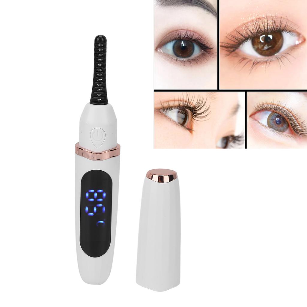 Electric Eyelash Curler Handheld Usb Charging Intelligent Temperature Control Electric Heating Eyelash Curler
