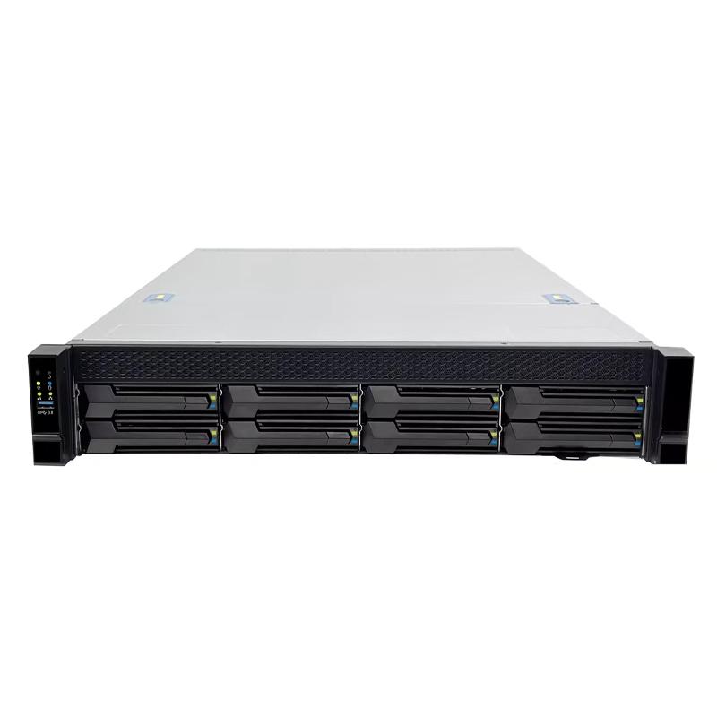 Hot Selling 2U Server Chassis Storage 8-Bay Hard Drive Hot Swap EATX Dual Motherboard Rack Mounted Air-Cooled 2U Servers Case 2U-X2668