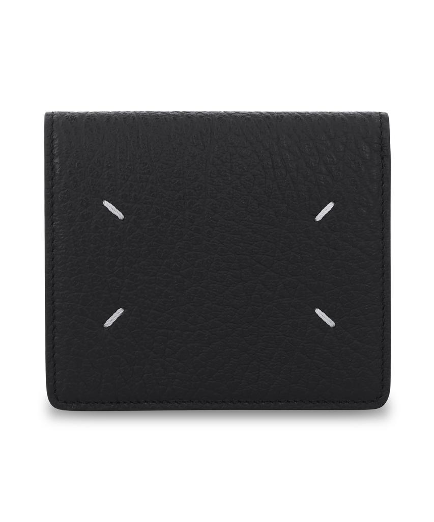 Maison Margiela Stitch Logo Wallet - Black / S56Ui0140P4455T8013