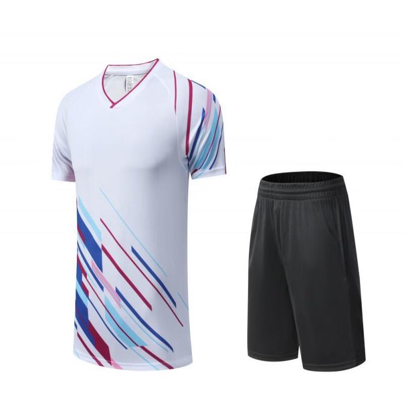 Longchan Unisex Quick-Dry Breathable Badminton Jersey Sports Set
