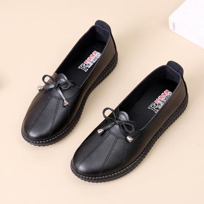 New Mom's Shoes Soft Sole and Soft Surface Comfortable Anti Slip Casual Shoes for Middle and Old Age Flat Sole Women's Shoes