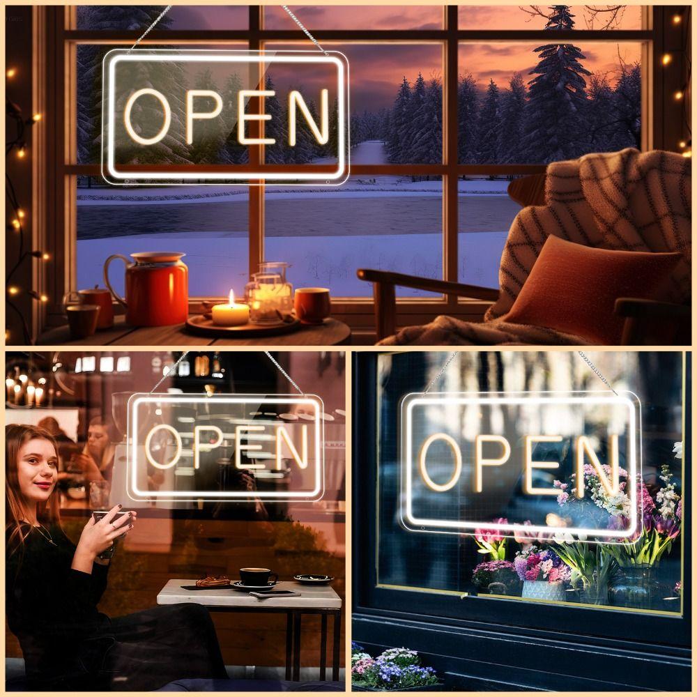 USB Powered Neon Sign Dimmable Neon Light Sign Durable Neon Sign Lamp  Business Window