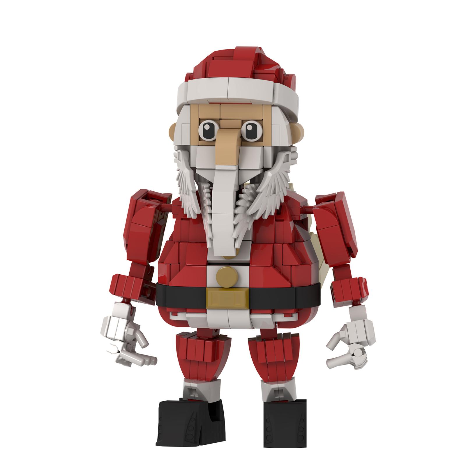 

Рождественские развивающие детские игрушки-конструкторы сделай сам, рождественский подарок One Size