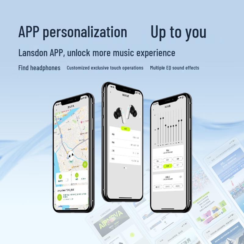 Lanston Zeta Active Noise Cancelling Bluetooth In-ear Earphones