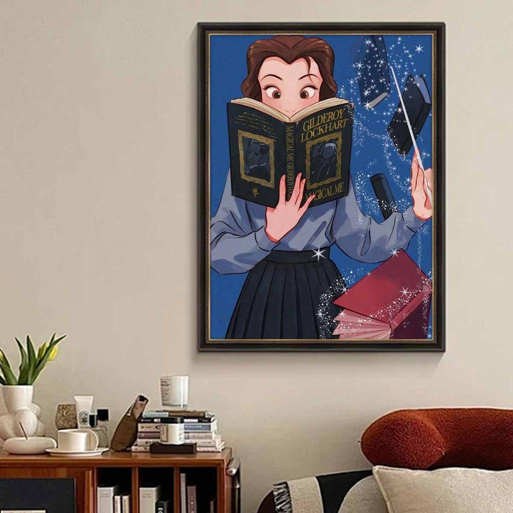 5D Diy Diamond Painting The Teacher Who Casts The Spell Full Drill Rhinestones Mosaic Embroidery Handmade Products Home Decor Gift