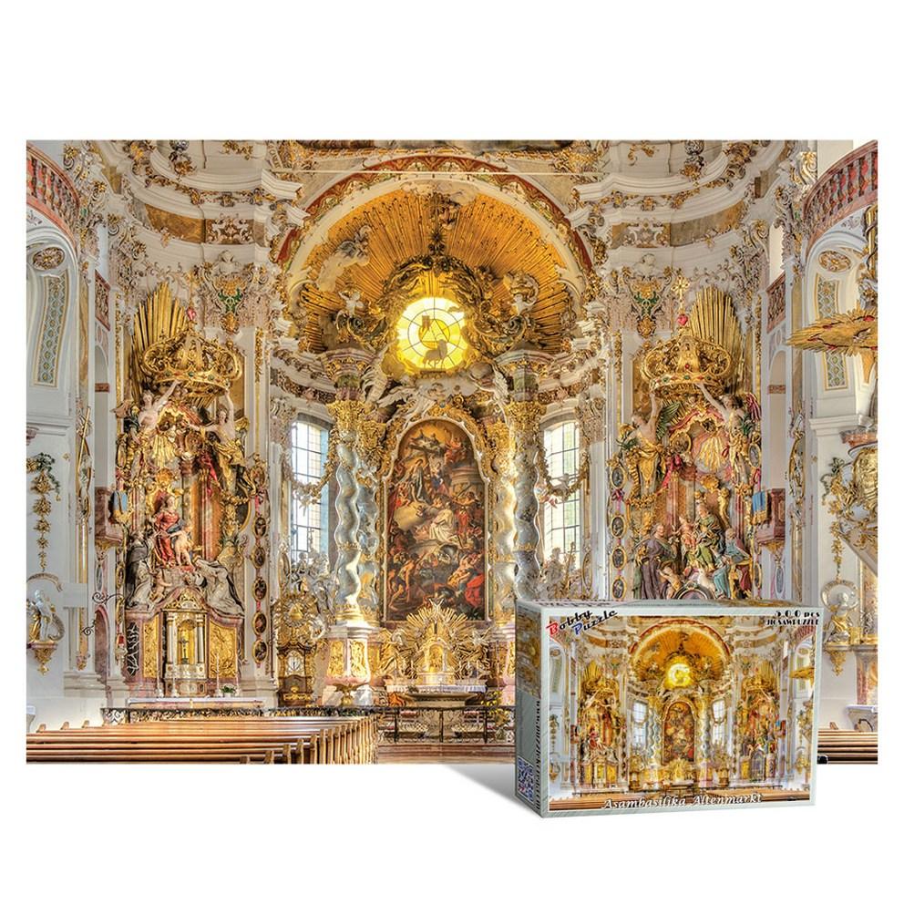 ADONE PUZZLE 500-Piece Jigsaw Puzzle - Assam Cathedral (BB5405)