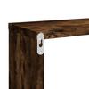 Vidaxl Półki Ścienne, 2 Szt., Przydymiony Dąb, 80X15X26,5 Cm
