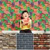 Brick Pattern 3d Wallpaper Background Tv Wall Sticker Homebedroom Decor 10045cm