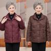 Down jacket women's winter white duck down jacket old lady winter coat clothing warm