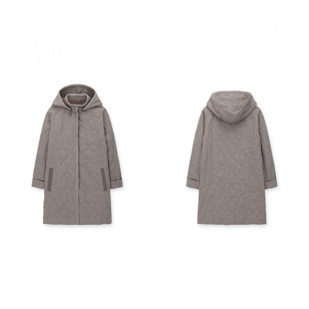 Furina Detachable Hood Quilted Lightweight Padding Coat