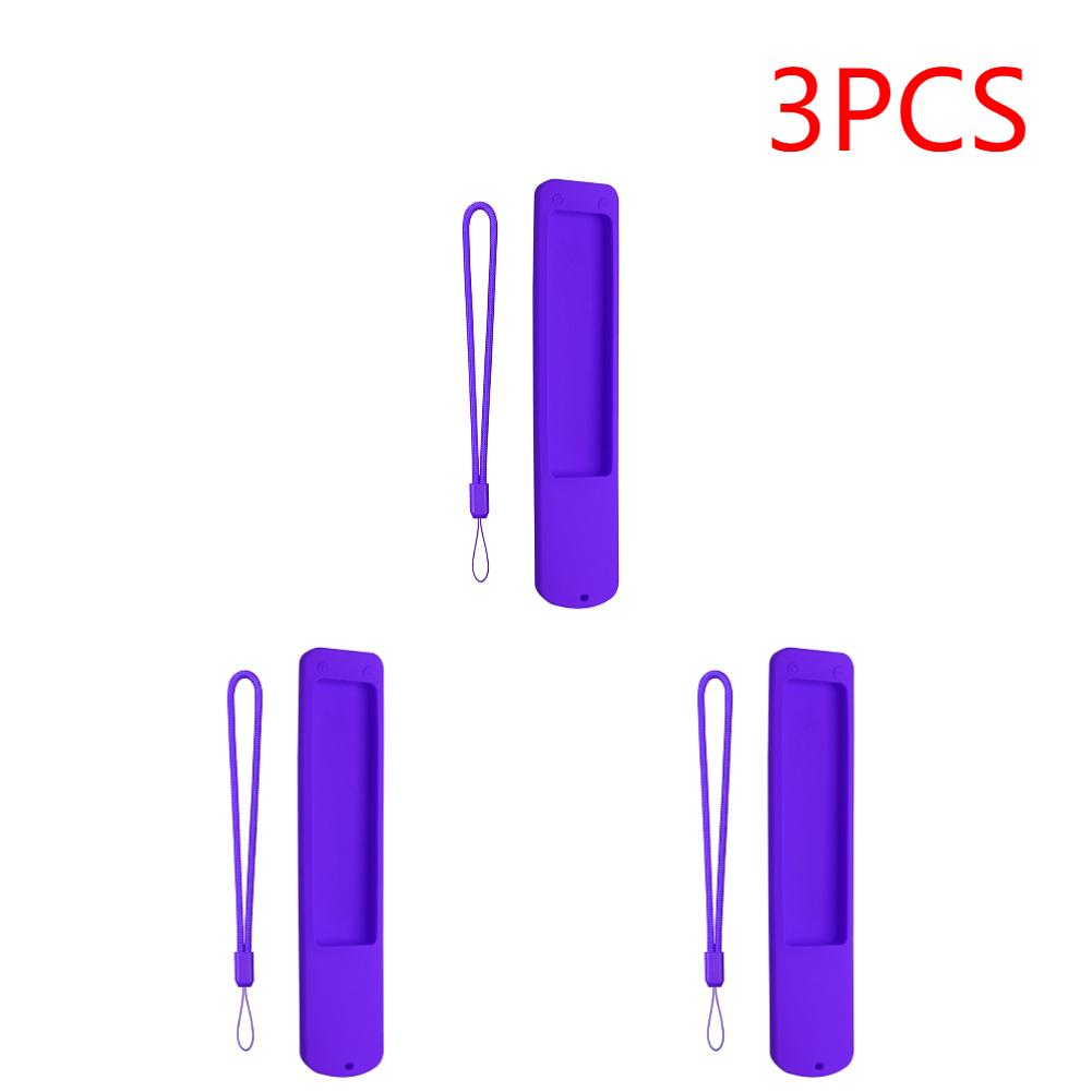 1-3pcs Silicone Case  for XMRM-ML Remote Control Cover Anti-Drop Remote Case Anti-Scratch Protective Skin Sleeve with Lanyard