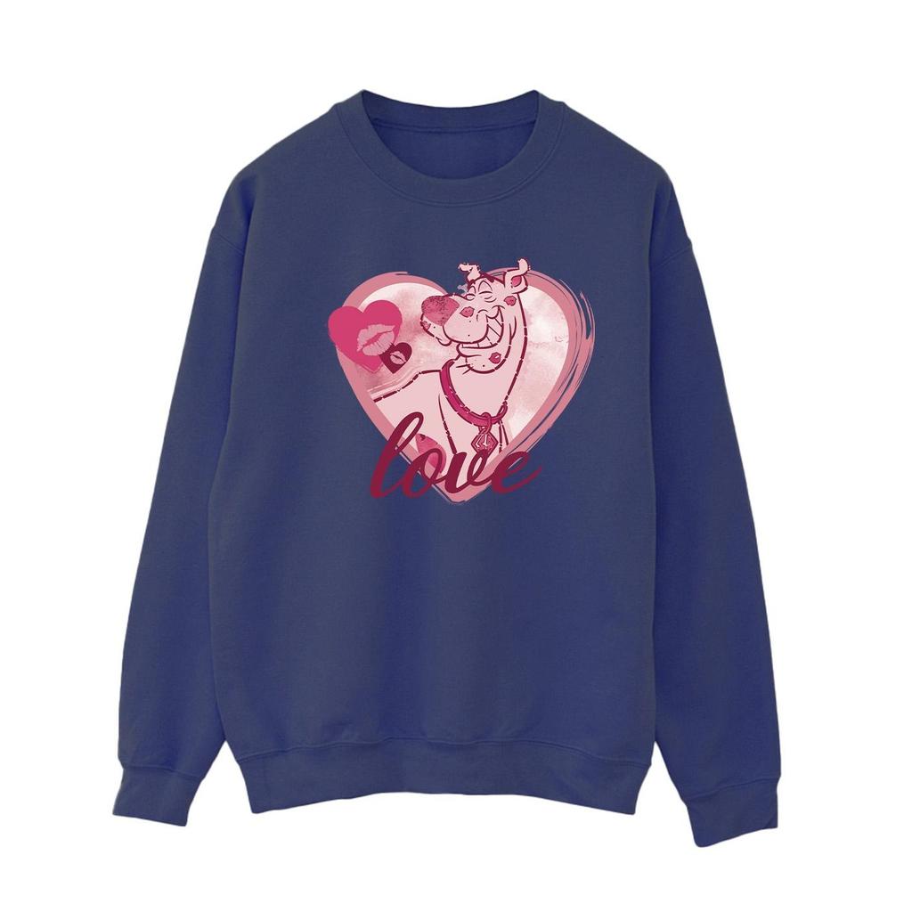 Scooby Doo Womens/Ladies Love Kisses Sweatshirt