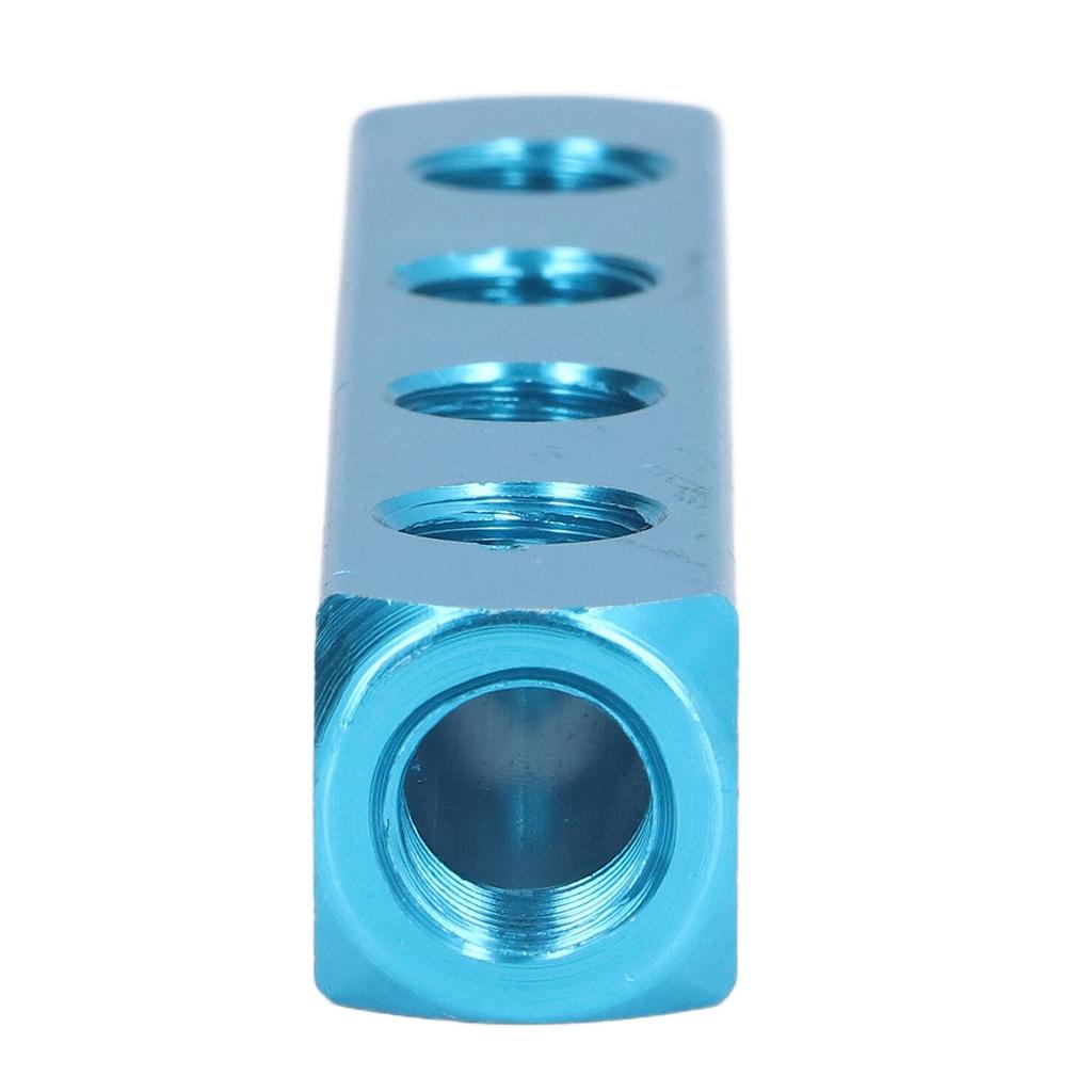 Pneumatic Manifold Block Splitter Aluminum Manifolds Air Distribution Blocks for Automation EquipmentAL 4