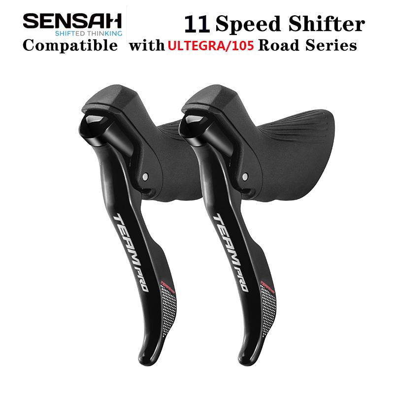 SENSAH Road Bike Shifter 2x8 2X9 2X11 Speed Brake Lever for Ultglegra 105 Sora Claris 2X11S